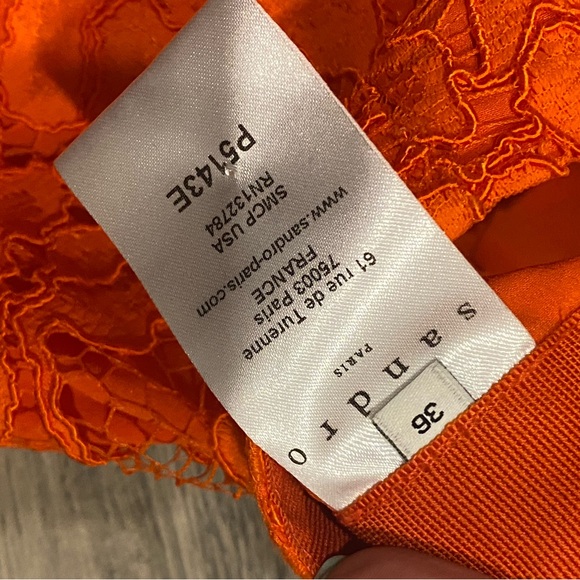 Sandro Plano Lace Shorts in size 4 - Picture 6 of 7